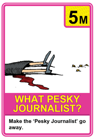 What Pesky Journalist